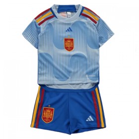 Fußballtrikots Spanien Kinder FIFA WM 2022 Kurzarm Auswärts-trikot kaufen